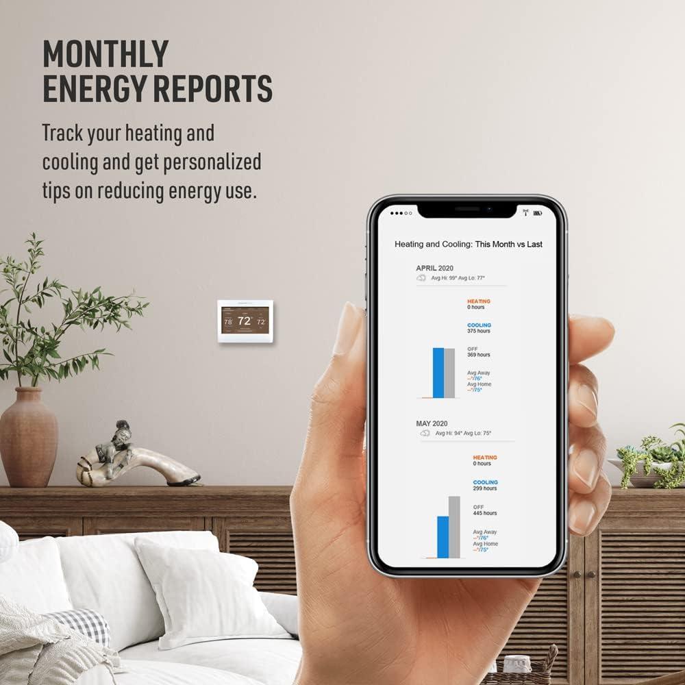 Termostato Inteligente Wi-Fi Honeywell Home RTH9600WF Color