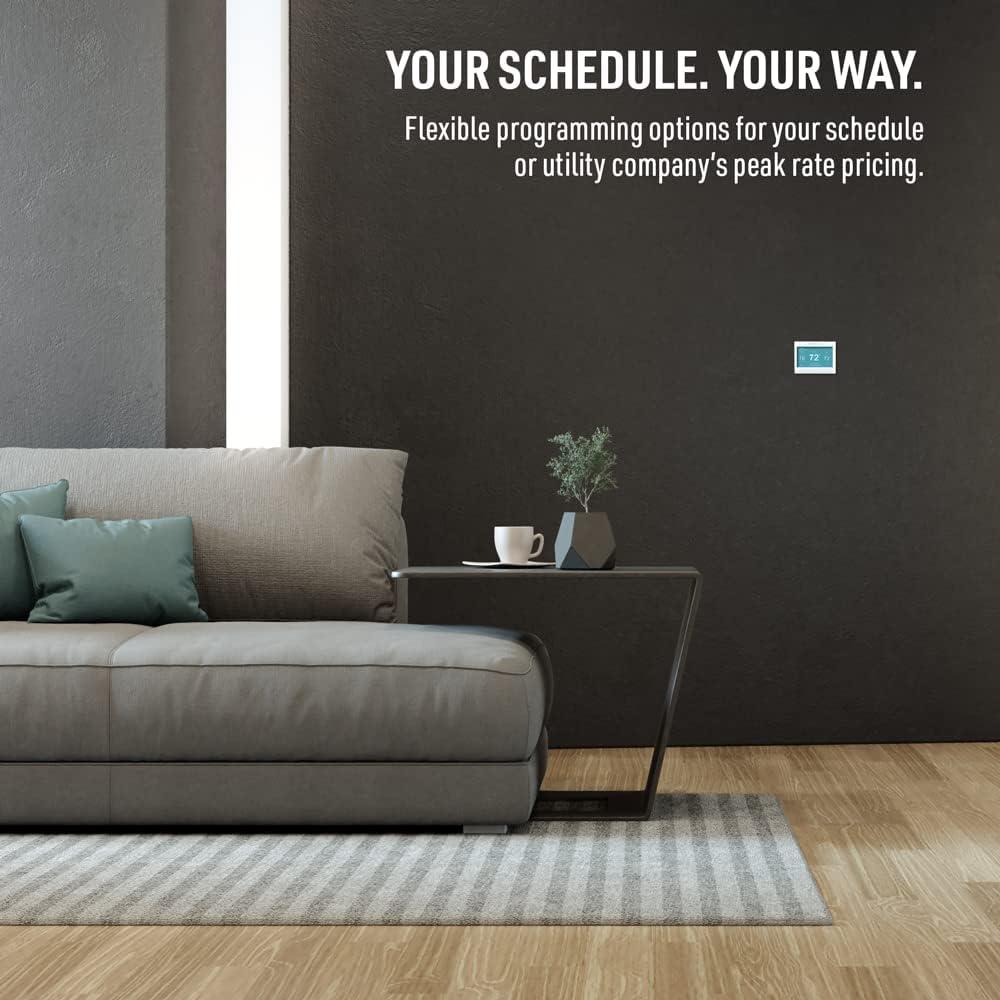 Termostato Inteligente Wi-Fi Honeywell Home RTH9600WF Color