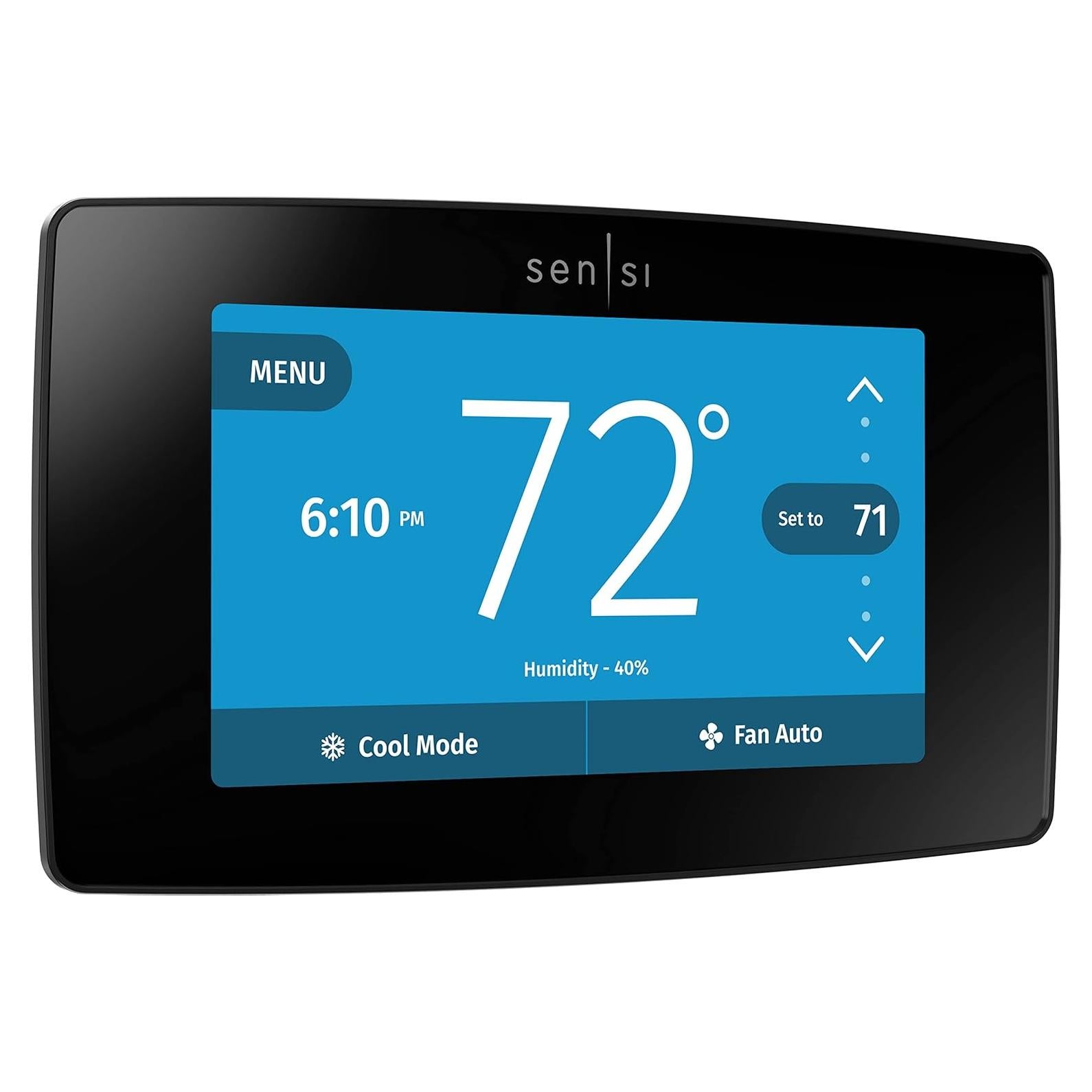Termostato Inteligente Emerson Sensi Touch Wi-Fi Negro ST75