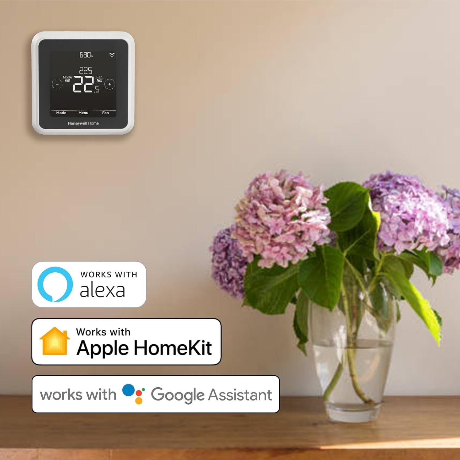 Termostato Inteligente Honeywell T5 WiFi 7 Días Energy Star