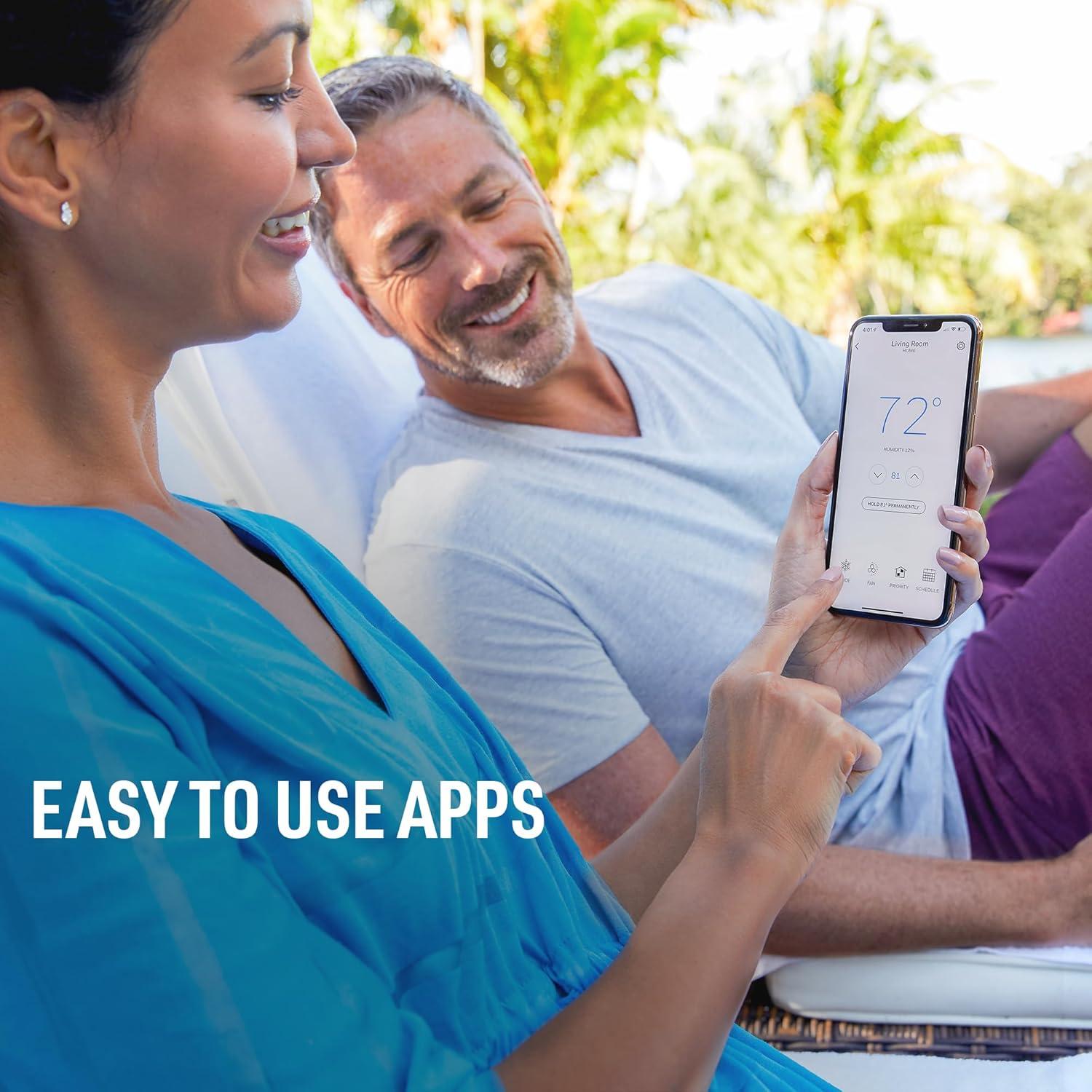 Termostato Inteligente Honeywell T5 WiFi 7 Días Energy Star