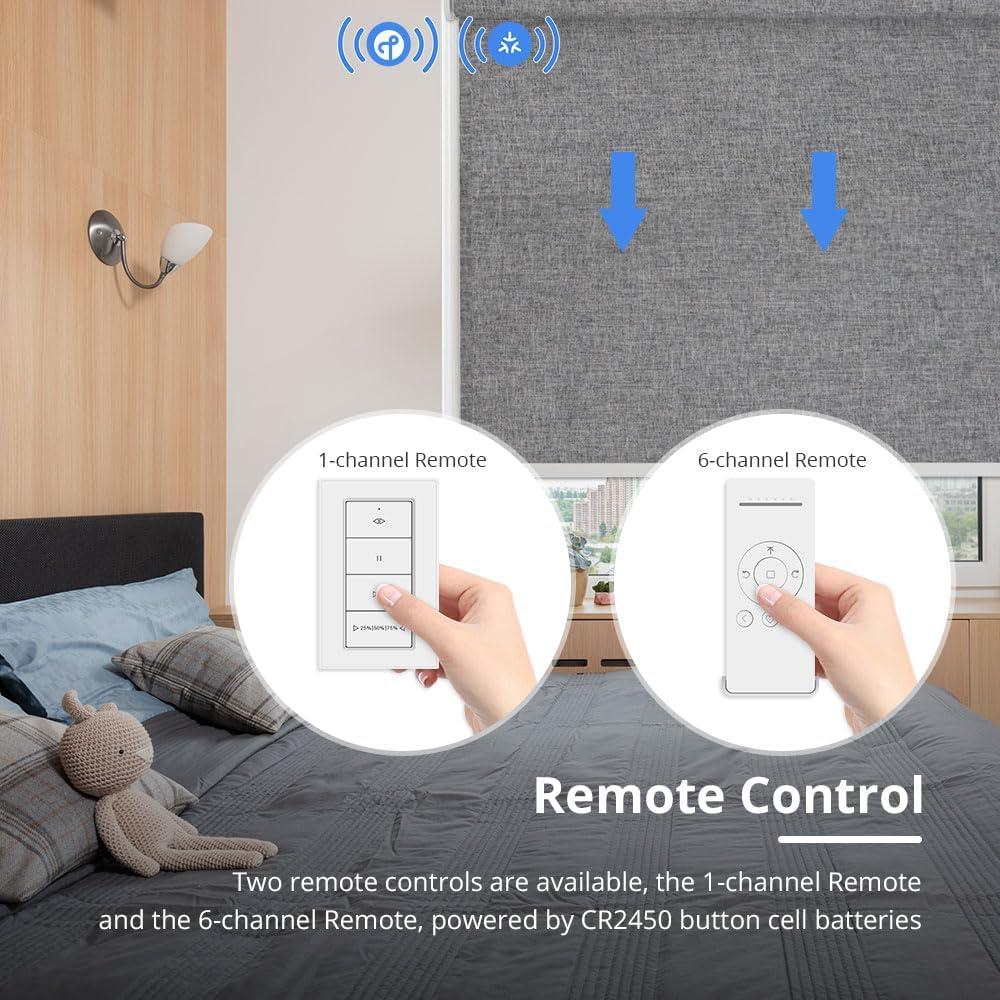 Motor de Persianas Inteligentes Blindsmart 38mm con Control Remoto