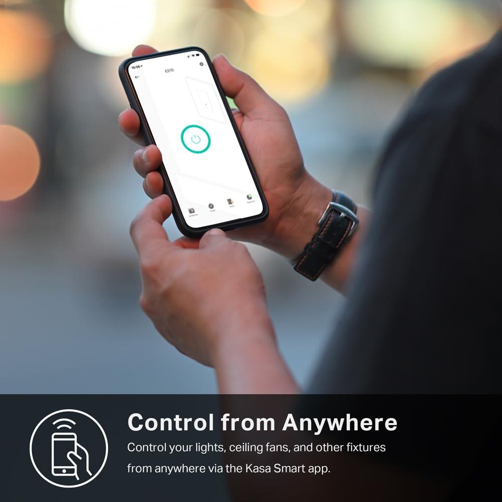 Interruptor Inteligente Kasa TP-Link HS200-2 Blanco 2-Gang