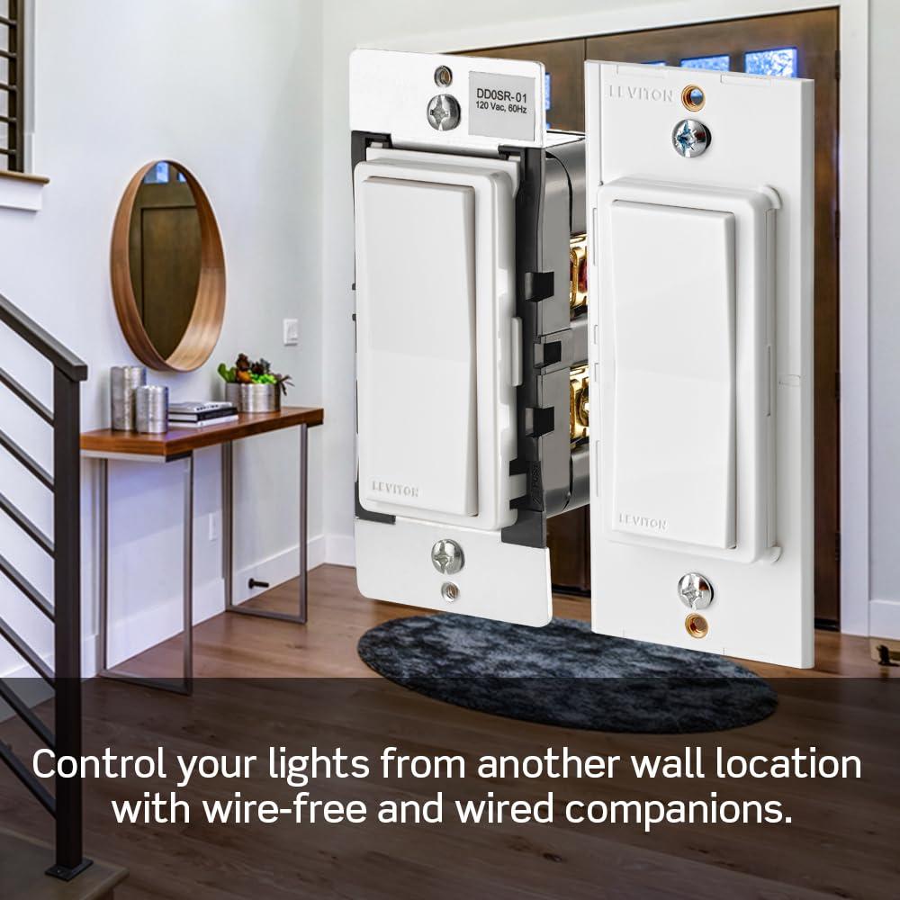 Interruptor Inteligente Leviton Decora Wi-Fi 2da Generación