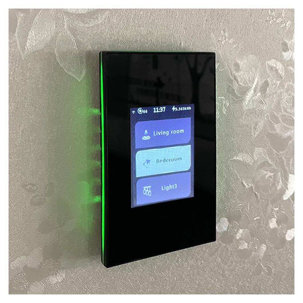 Interruptor de Luz Inteligente LANBON L8-HS Negro WiFi 2.4GHz