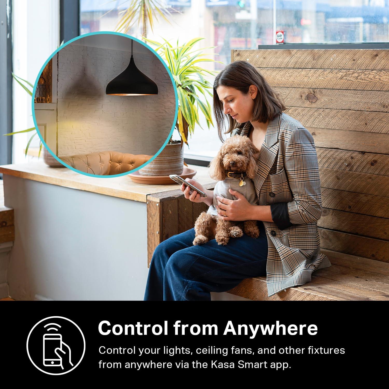 Interruptor Inteligente Kasa HS210 KIT 3 Vías Wi-Fi 2.4GHz