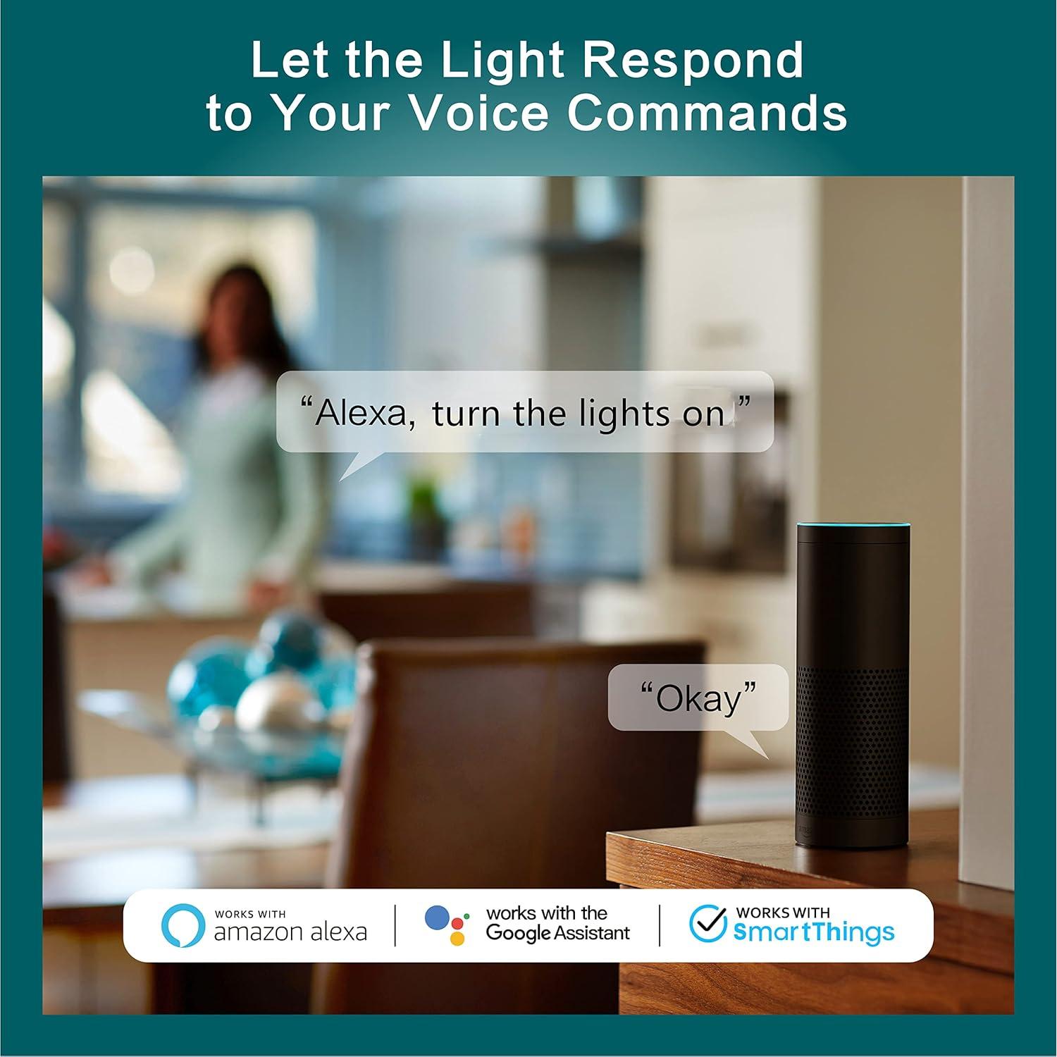 Interruptor Inteligente TREATLIFE WiFi 2.4GHz Paquete de 4