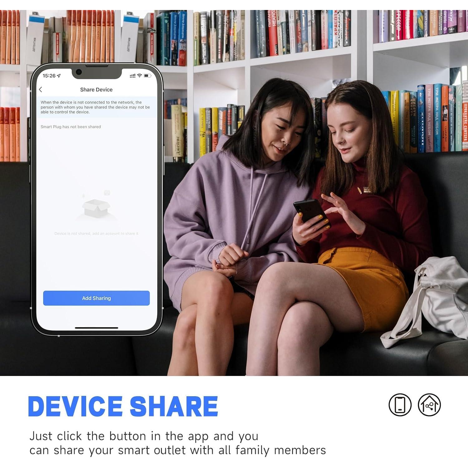 Interruptor de Luz Inteligente JUNLIT 2.4GHz Wi-Fi Alexa 10A