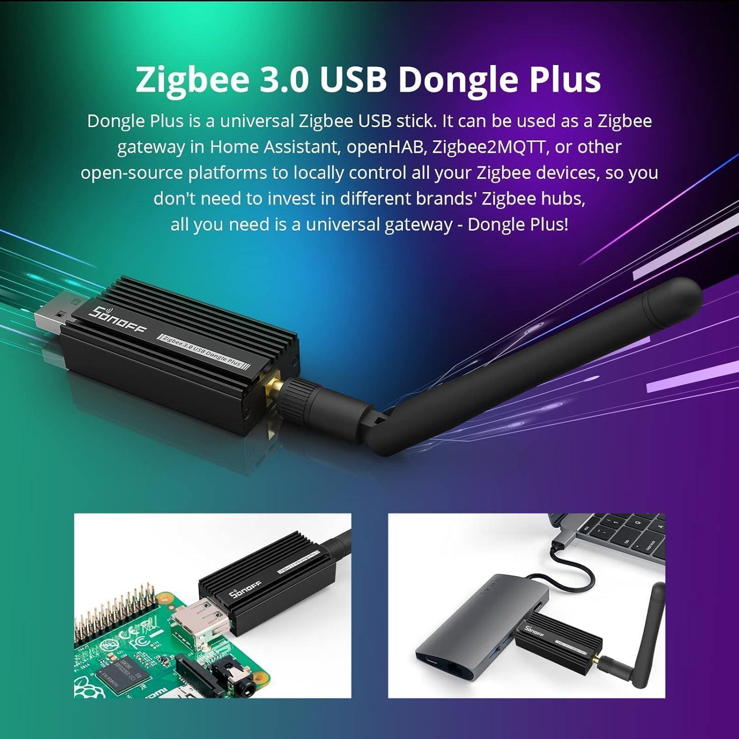 Dongle USB Zigbee SONOFF ZBDongle-E 19.98g Antena SMA