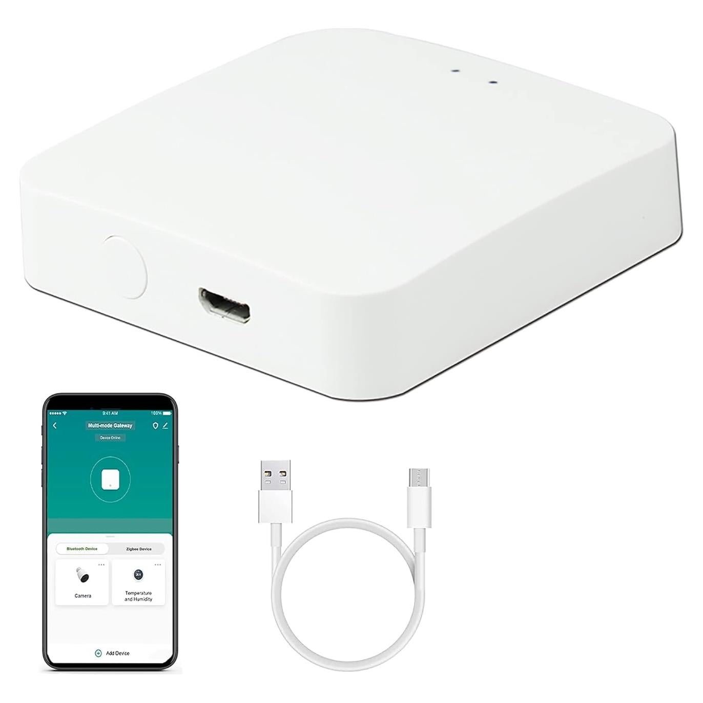 Puerta de Enlace Inteligente Gaoducash TYZG1 Wi-Fi Zigbee Bluetooth