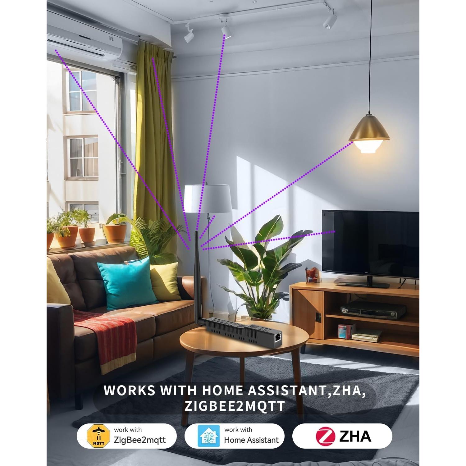 Coordinador Zigbee 3.0 SMLIGHT SLZB-06M con PoE y WiFi