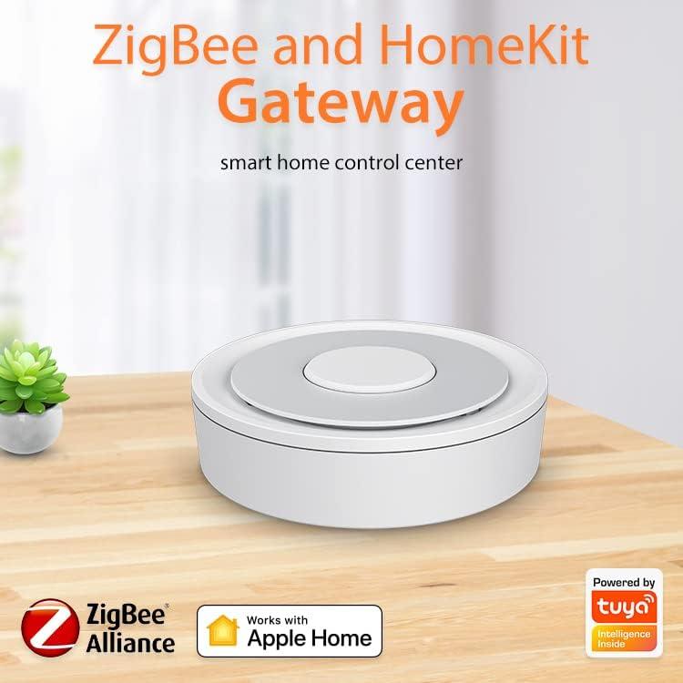 Hub Zigbee 3.0 Tuya AGL-ZB - Controlador Inteligente Blanco