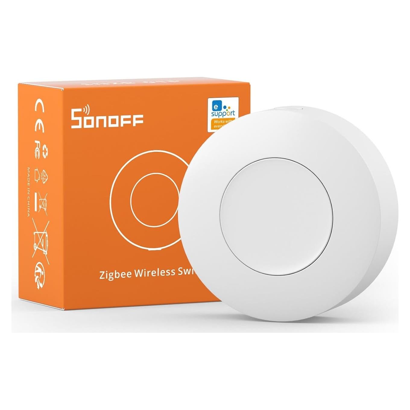 Interruptor Inalámbrico Zigbee SONOFF SNZB-01P con Control APP