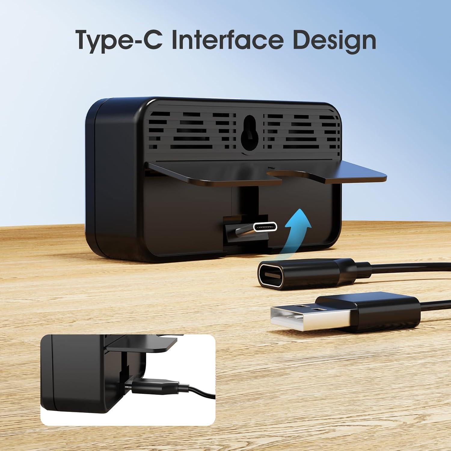 Hub Inteligente Tuya Zigbee 3.0 con Puerto Tipo-C, Negro