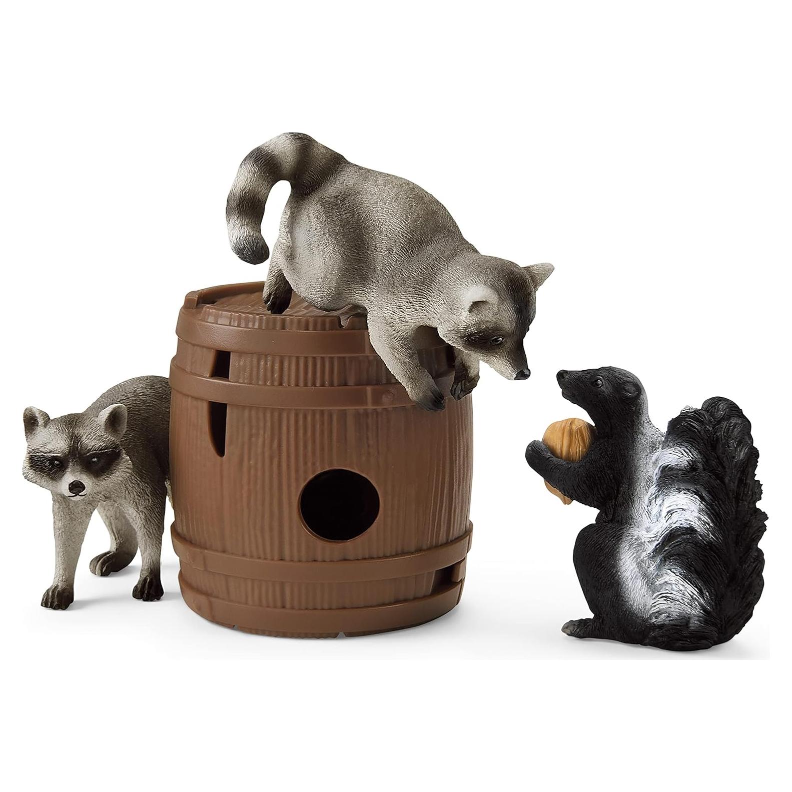 Juego Schleich Vida Silvestre Travieso Nuez 5 Piezas