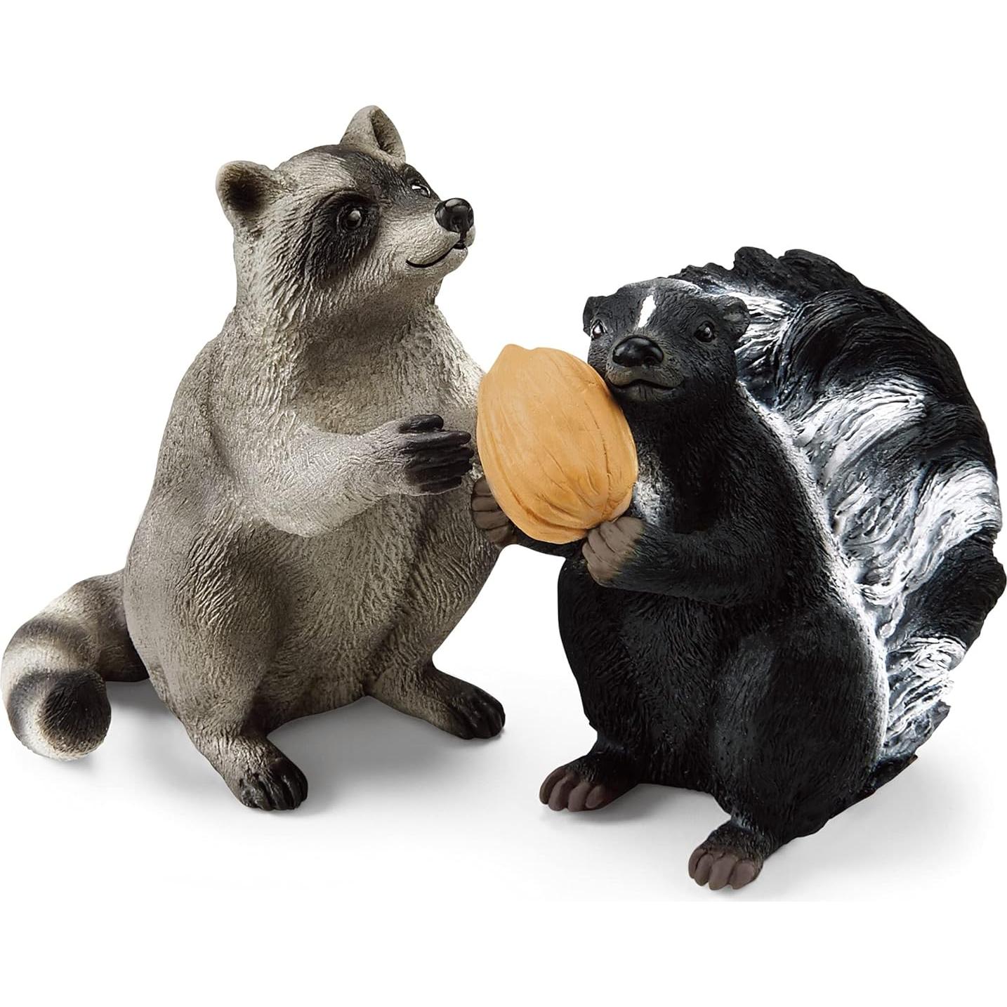 Juego Schleich Vida Silvestre Travieso Nuez 5 Piezas