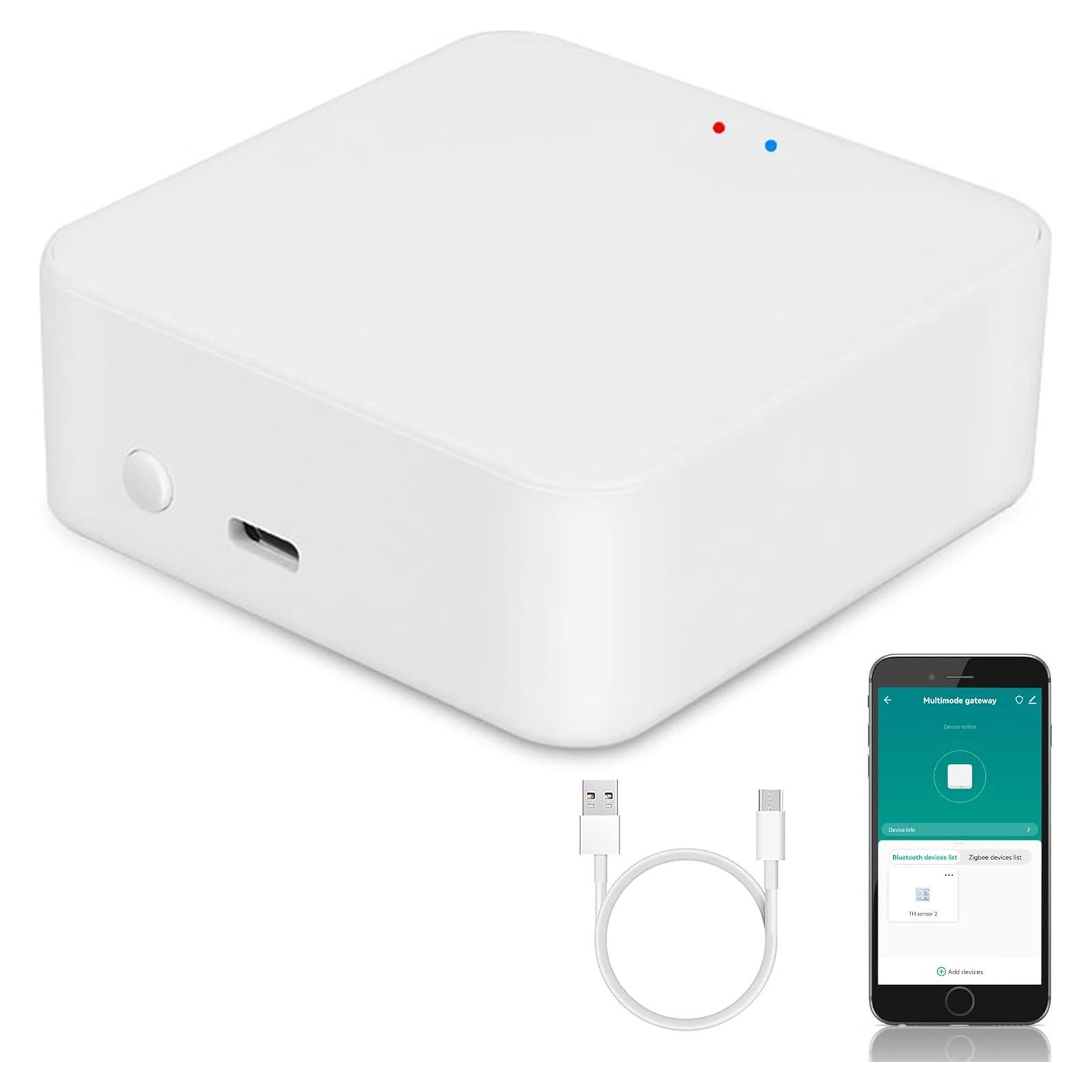 Hub Inteligente GAODUCASH ZigBee y Bluetooth 5.0 Control por Voz