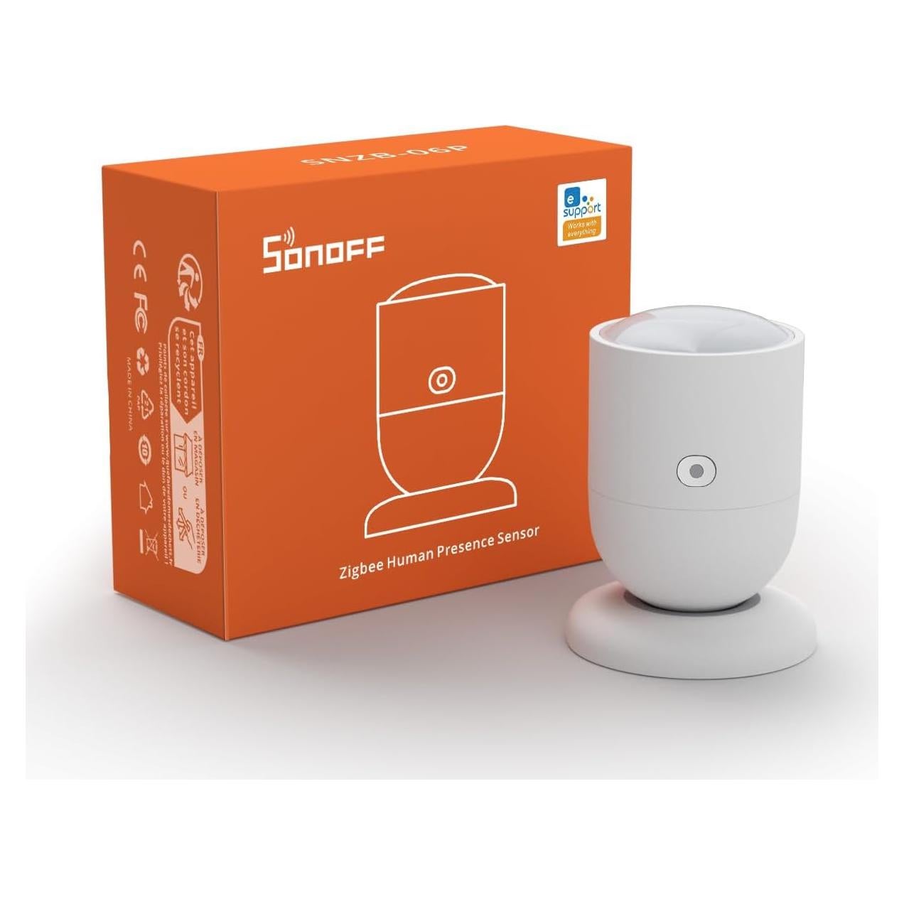 Sensor de Movimiento Zigbee SONOFF SNZB-06P Radar 5.8GHz