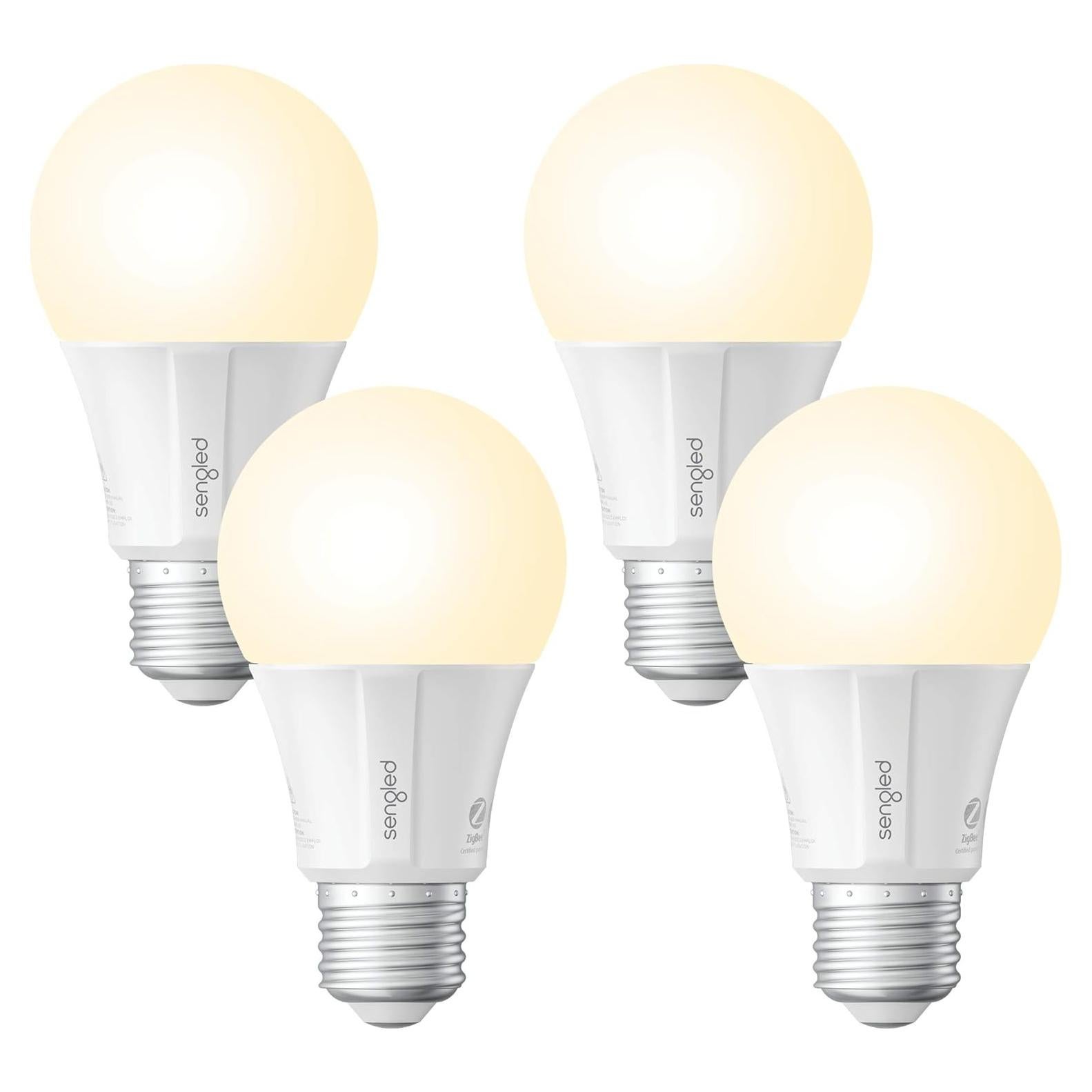 Bombillas Inteligentes Sengled A19 E26 9W 800lm Paquete de 4