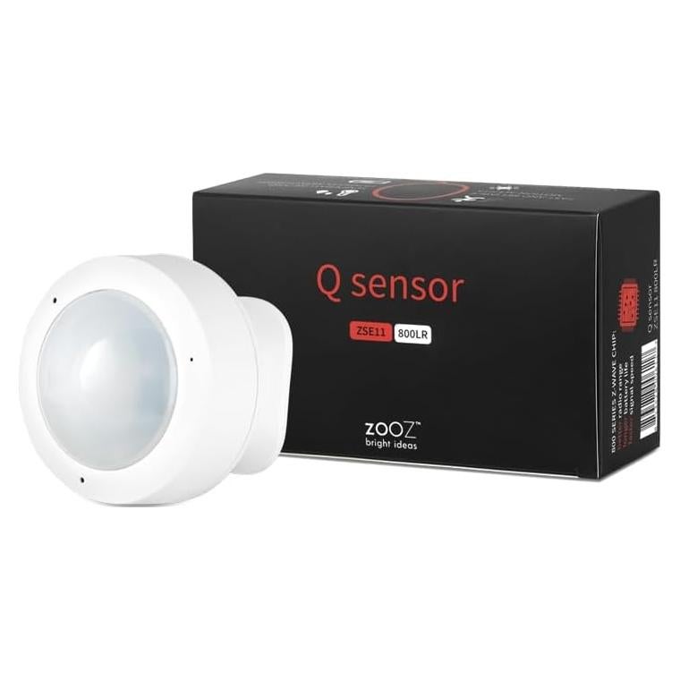 Sensor Z-Wave Zooz ZSE11 800LR | Movimiento, Temperatura, Luz