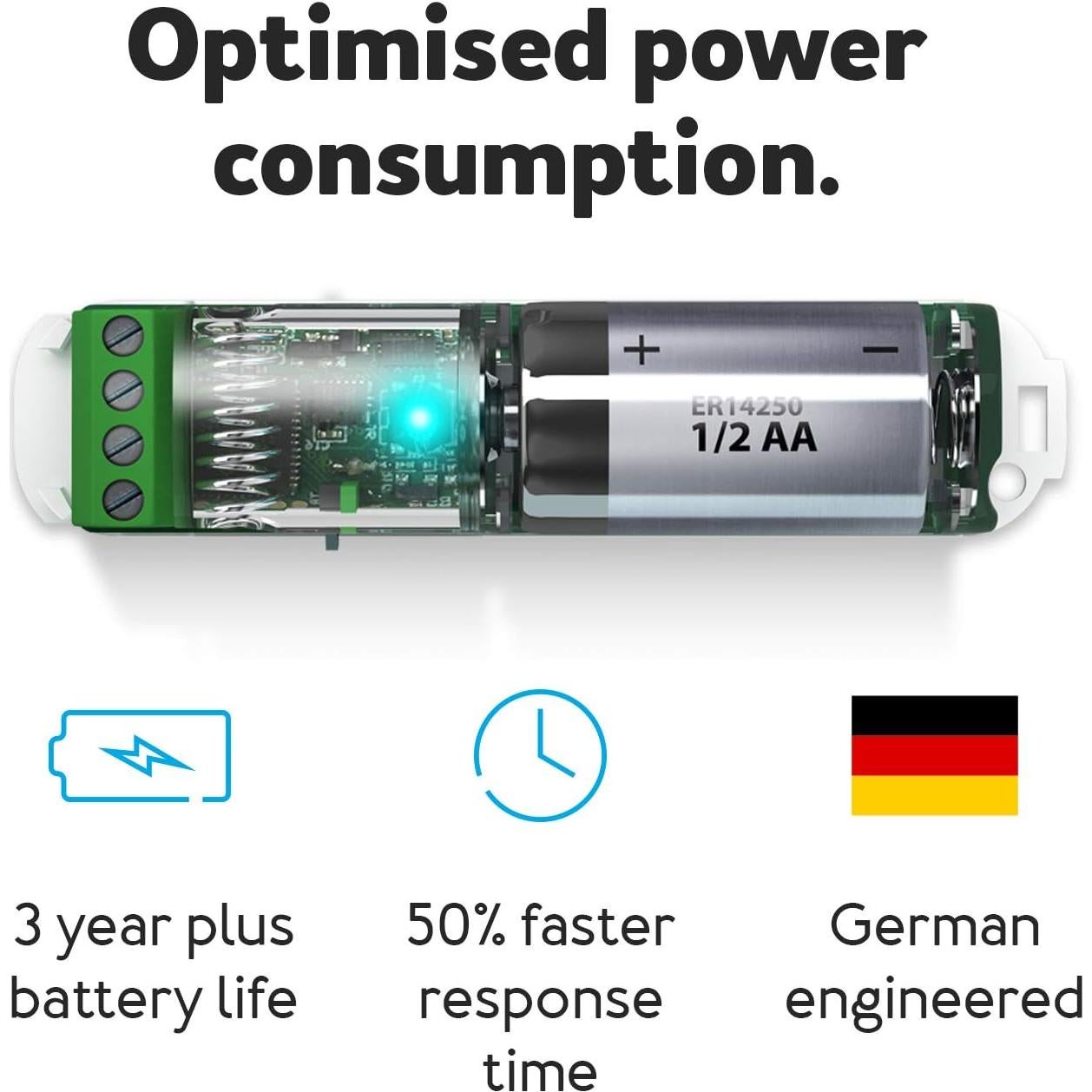 Sensor de Puerta y Ventana Aeotec Gen7 Z-Wave Plus Blanco