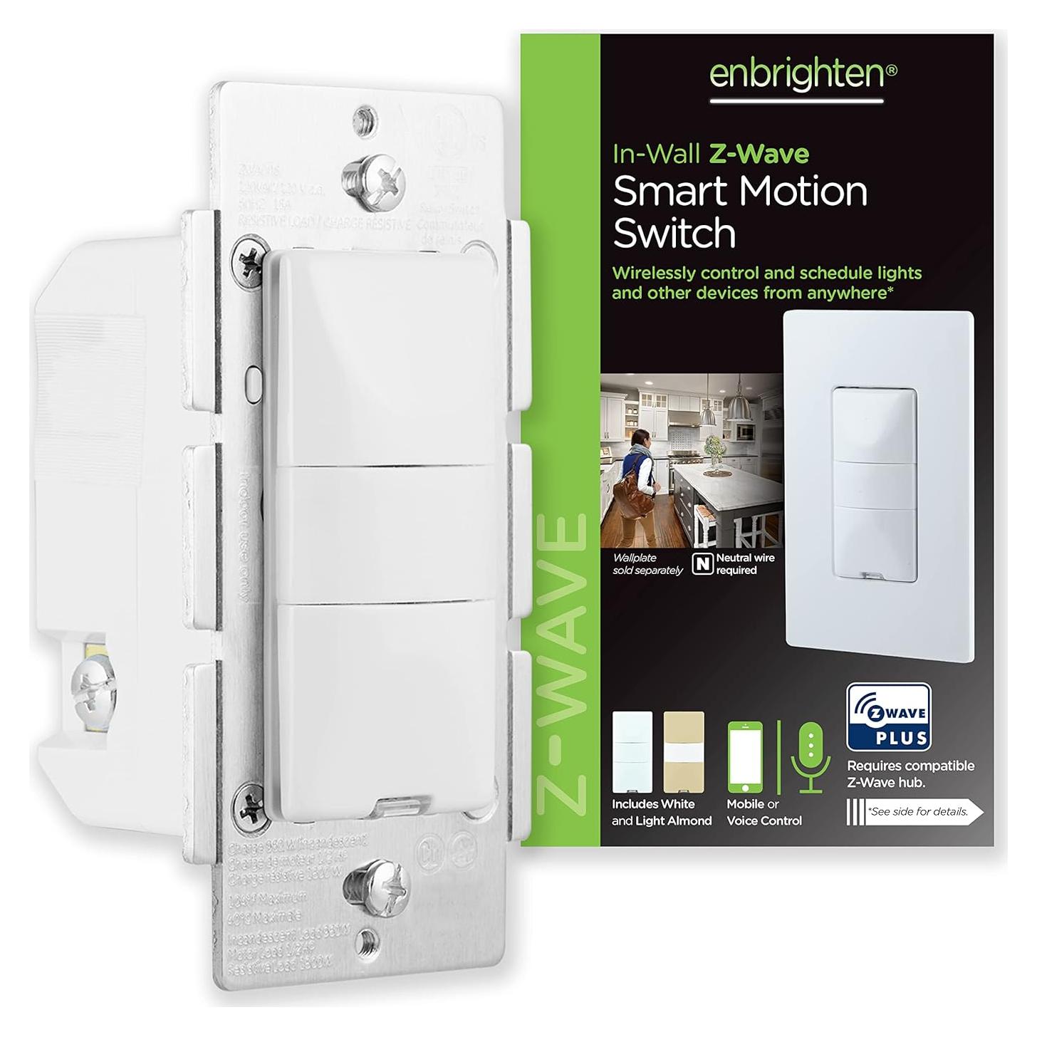 Sensor de Movimiento Inteligente Enbrighten Z-Wave 26931