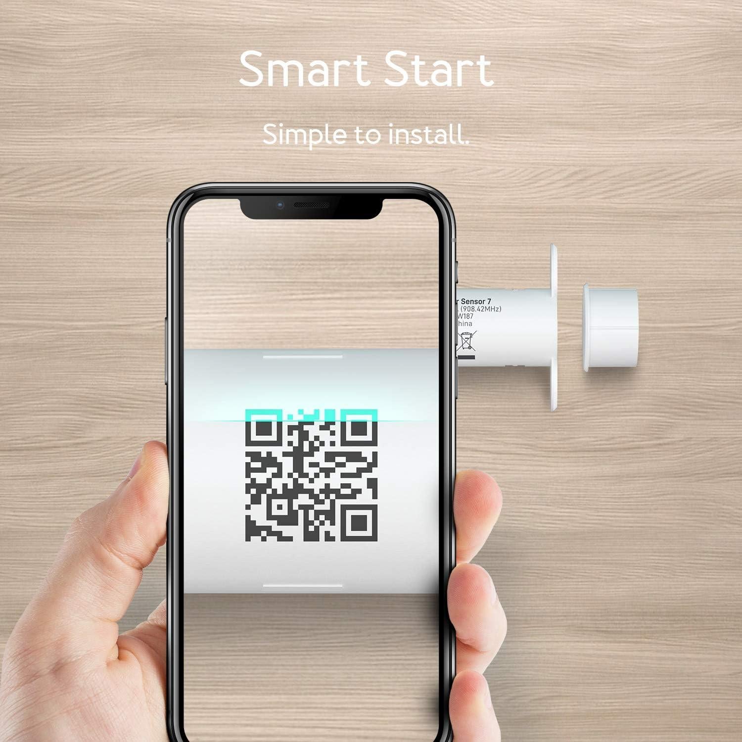 Sensor de Puerta Recesado Aeotec Z-Wave Plus 7 Inteligente