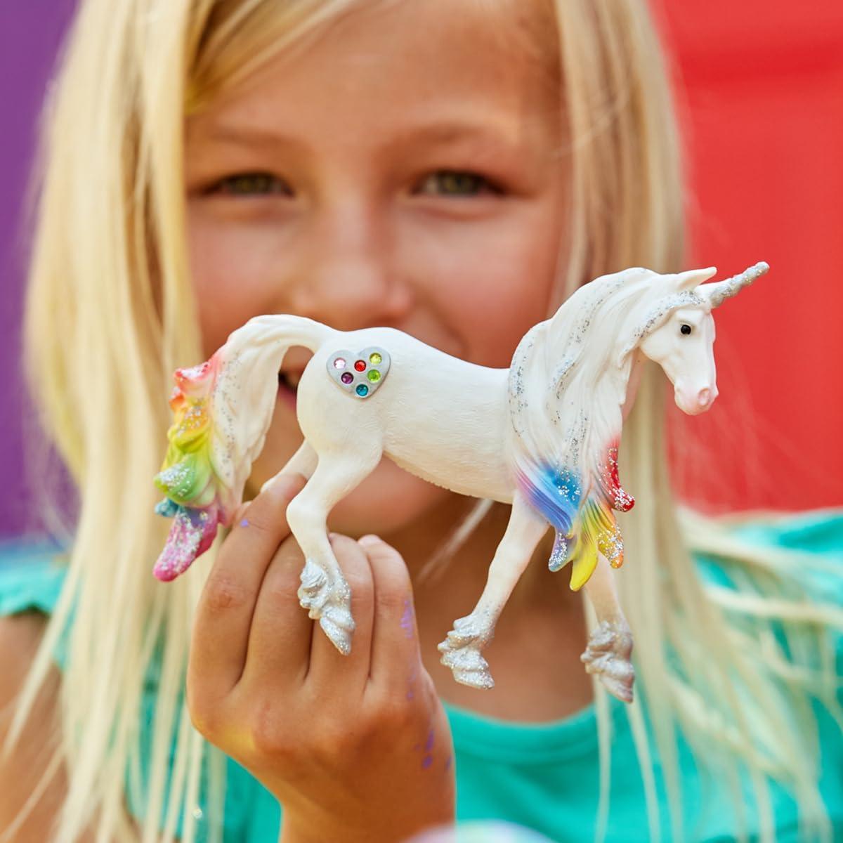 Potro Unicornio Amor Arcoíris Schleich 11,43 cm Multicolor