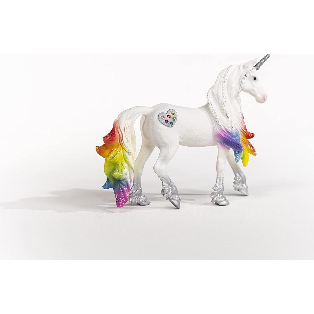 Potro Unicornio Amor Arcoíris Schleich 11,43 cm Multicolor