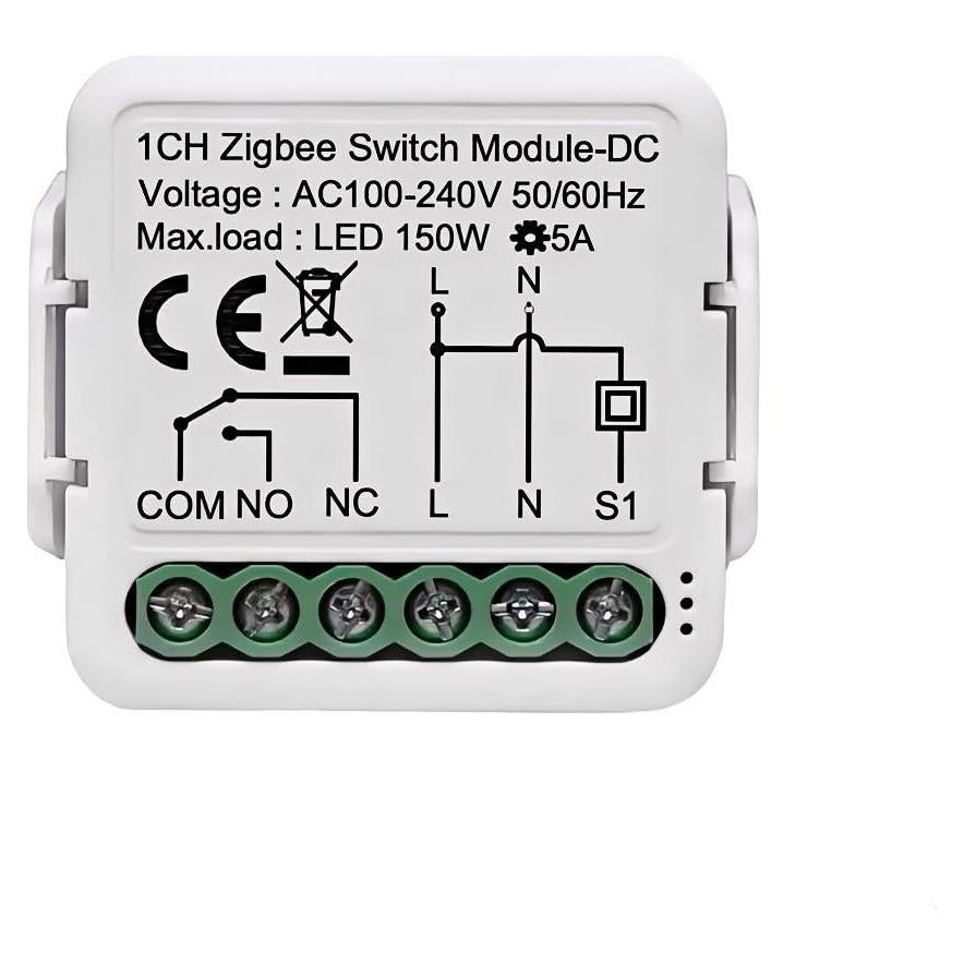 Interruptor Inteligente ZigBee URURTM 1 Canal 12V 24V AC