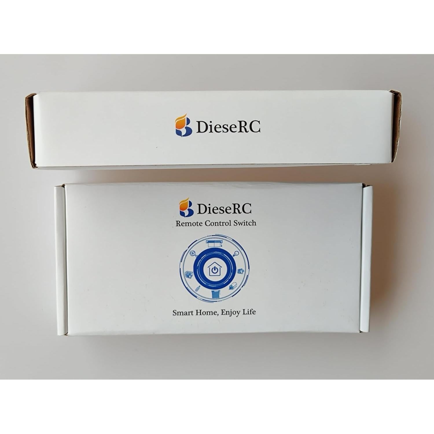 Interruptor Inteligente WiFi + RF DieseRC TY-2CH 2 Canales