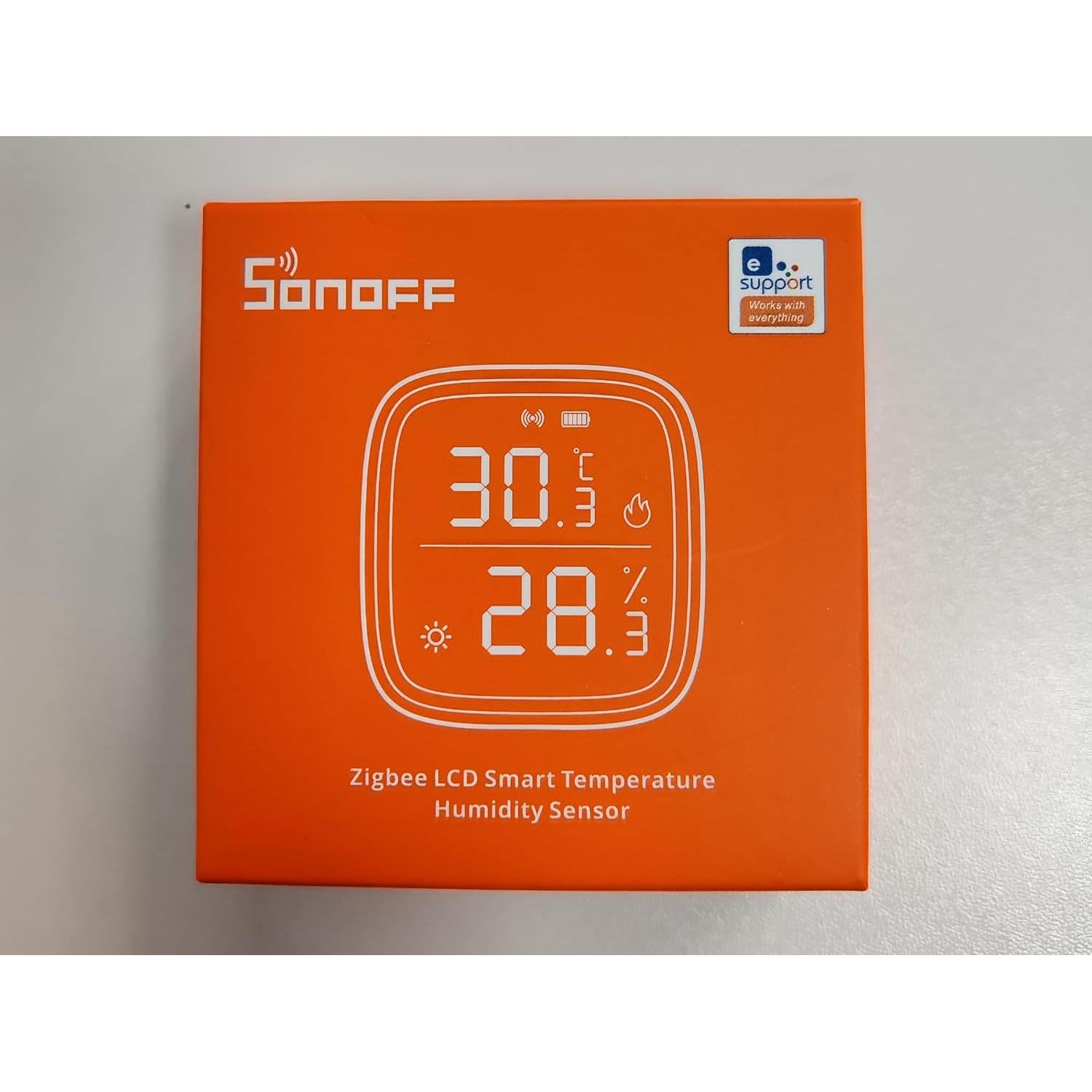 Sensor de Temperatura y Humedad SONOFF SNZB-02D Zigbee