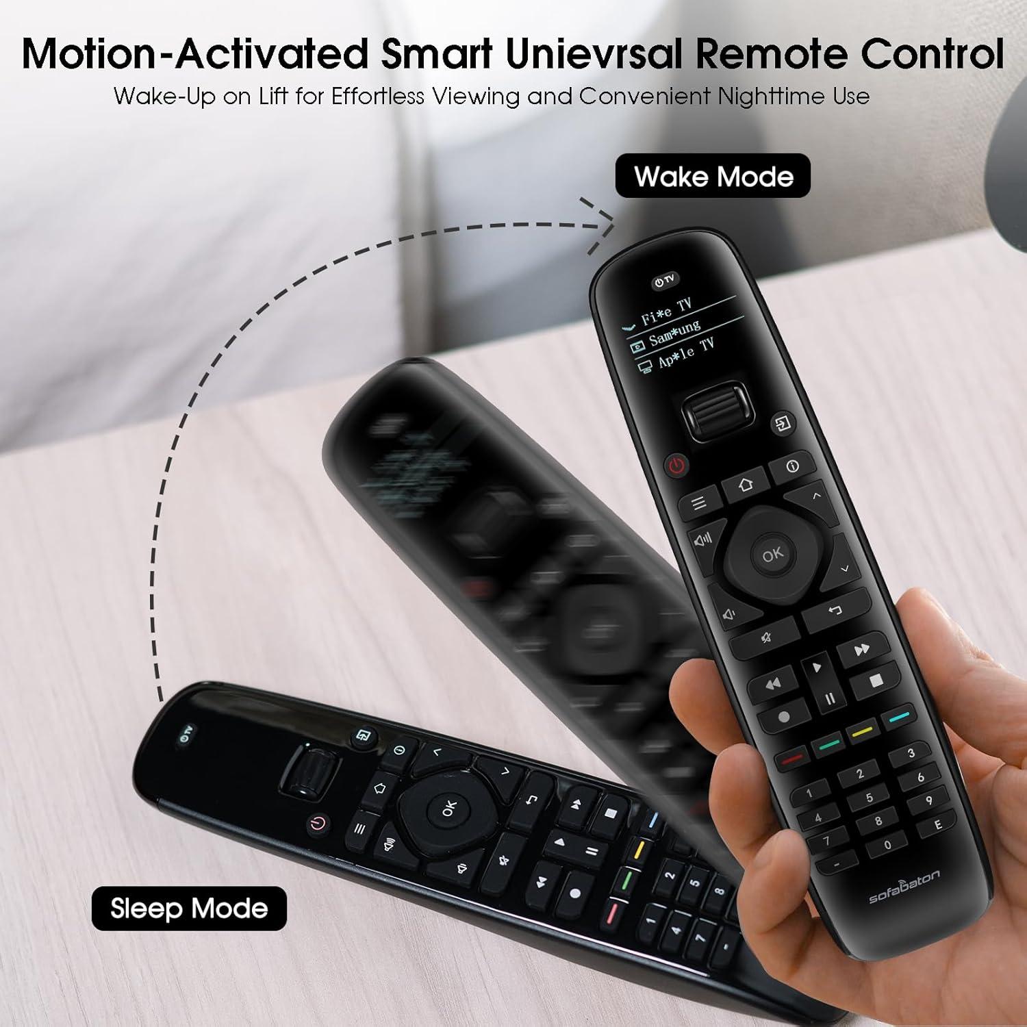 Control Remoto Universal SofaBaton U2 con Retroiluminación