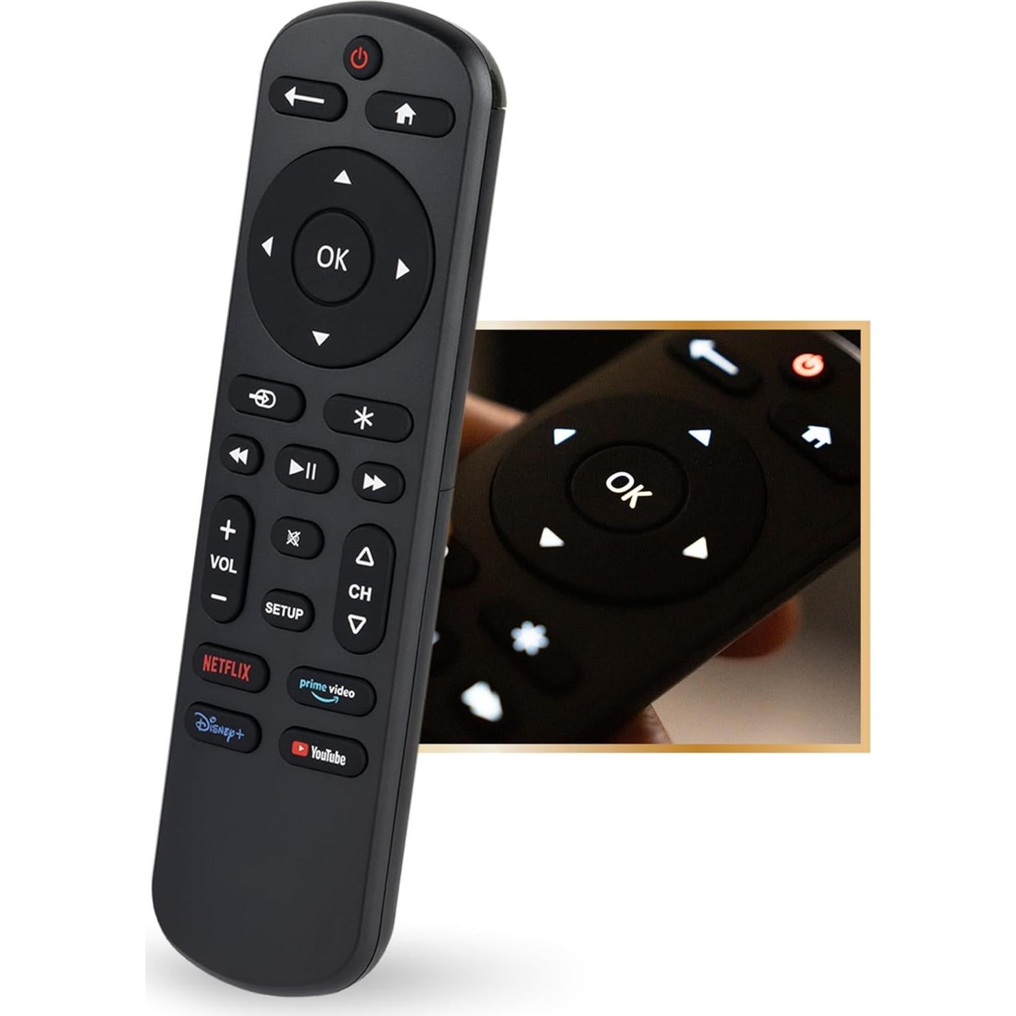 Control Remoto Universal UltraPro OneTouch para TV Inteligente