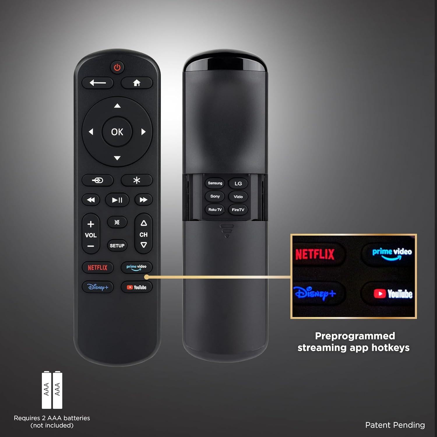 Control Remoto Universal UltraPro OneTouch para TV Inteligente