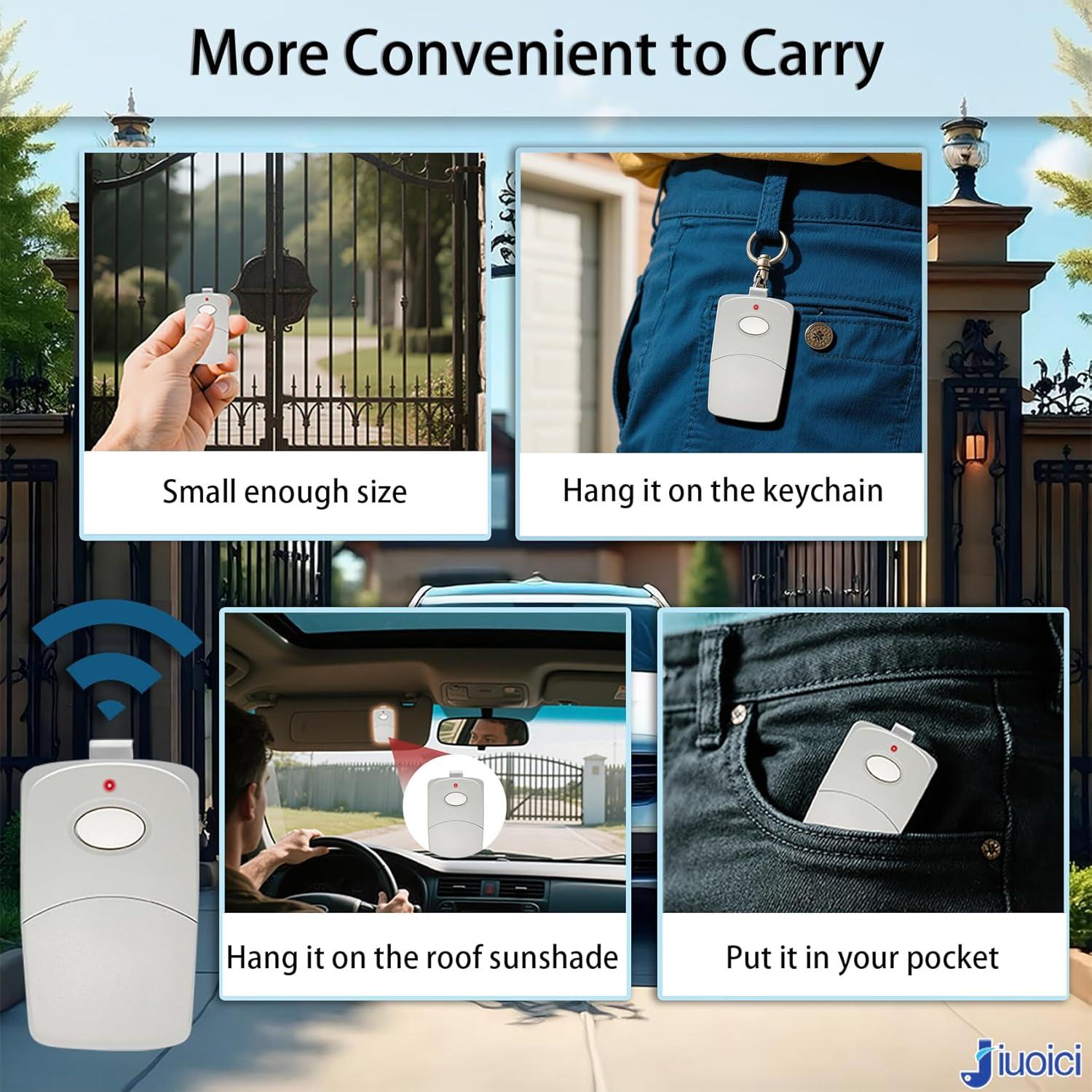 Control Remoto Multicode 3089 Jiuoici 2-Pack 300MHz