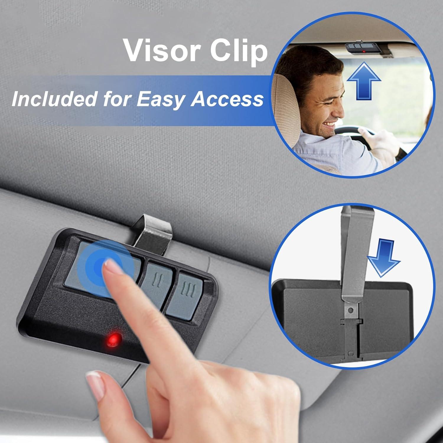 Control Remoto Universal GIOATY 893MAX para Puerta de Garaje