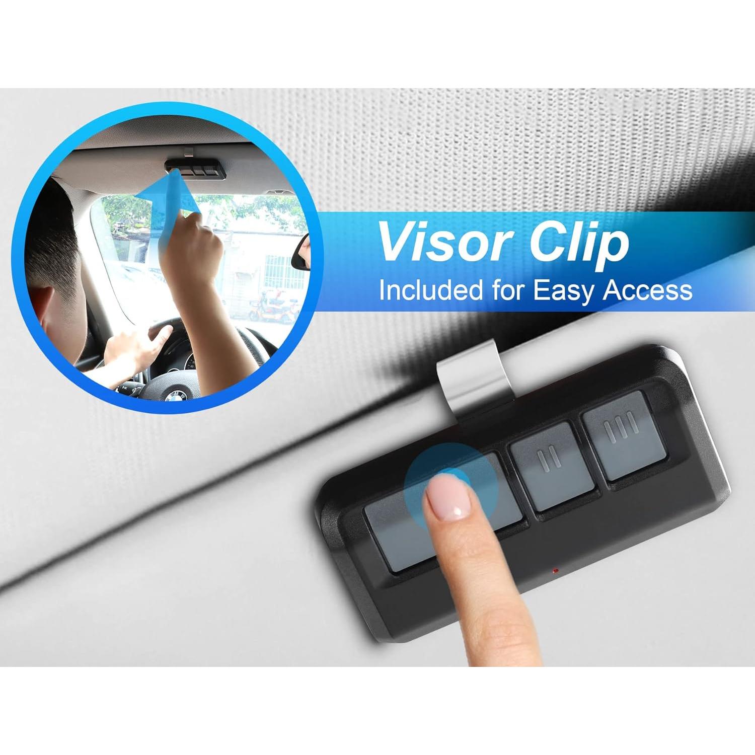 Control Remoto Universal CreaCity 2x para Puerta de Garaje