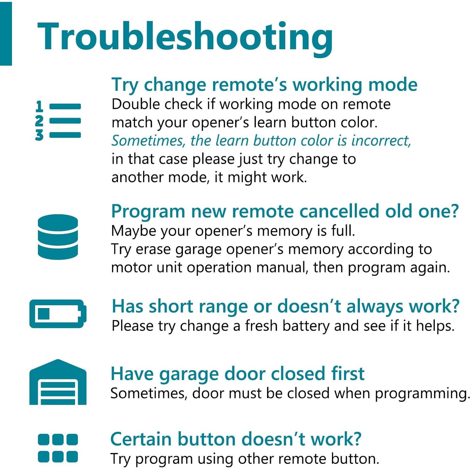Control Remoto Universal Solidremote L-VISOR-1 para Garaje