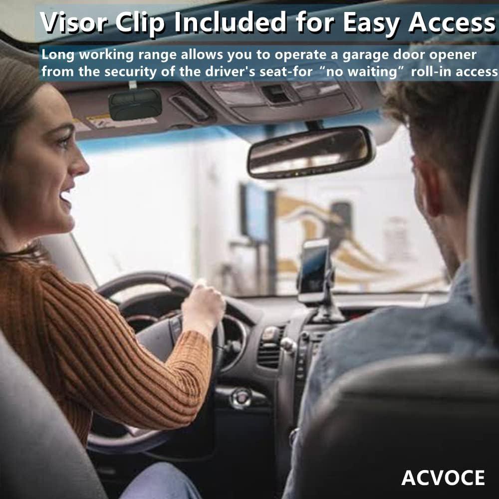 Control Remoto Universal Acvoce SM24 para Puertas de Garaje