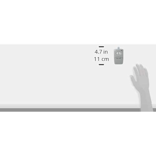 Transmisor de Visor Linear MCS412001 2 Canales Gris Suave