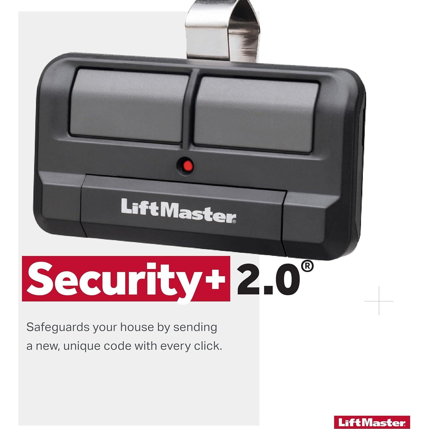 Control Remoto LiftMaster 892LT para Puerta de Garaje - Paquete de 2
