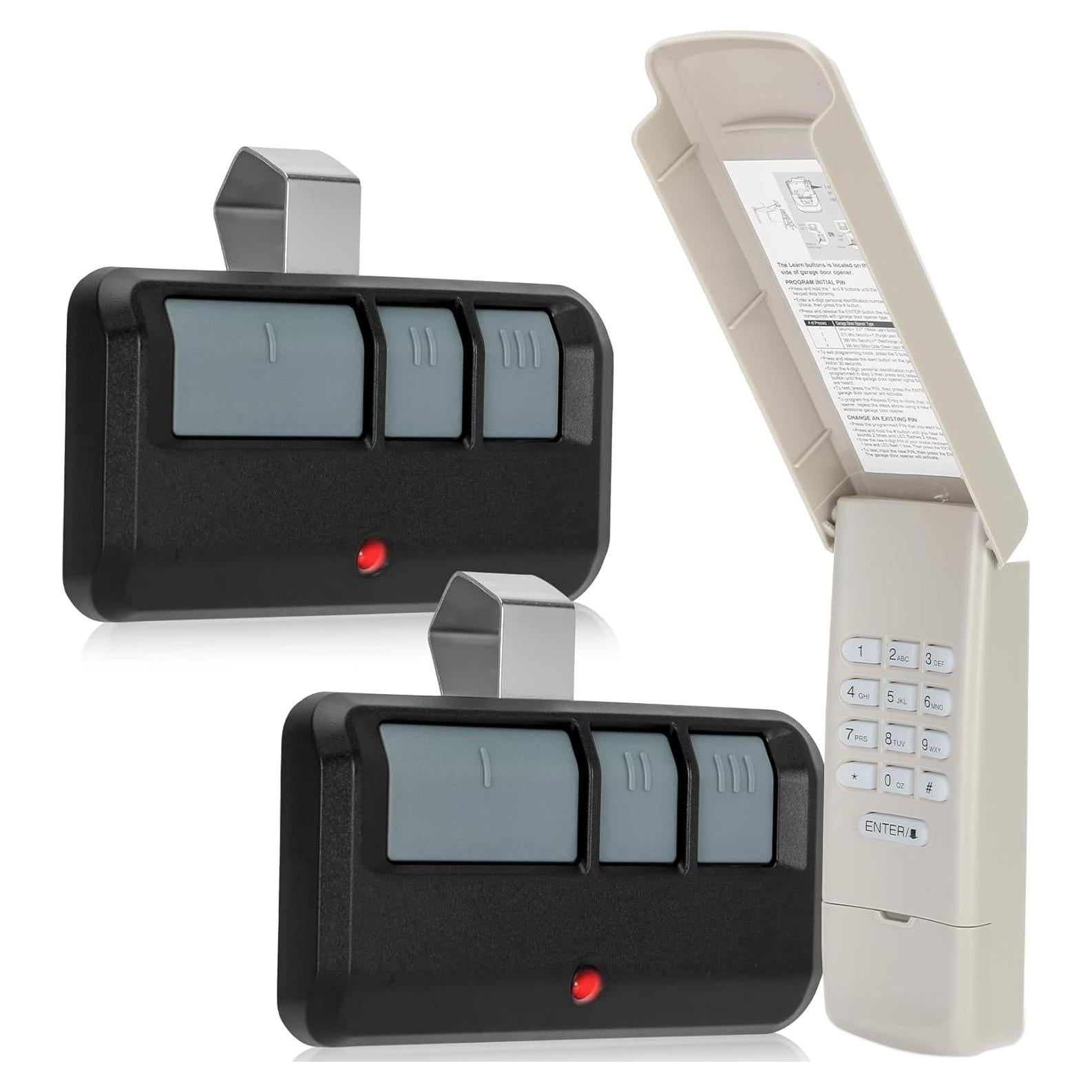 Control Remoto y Teclado Inalámbrico Pevxou para Puerta de Garaje