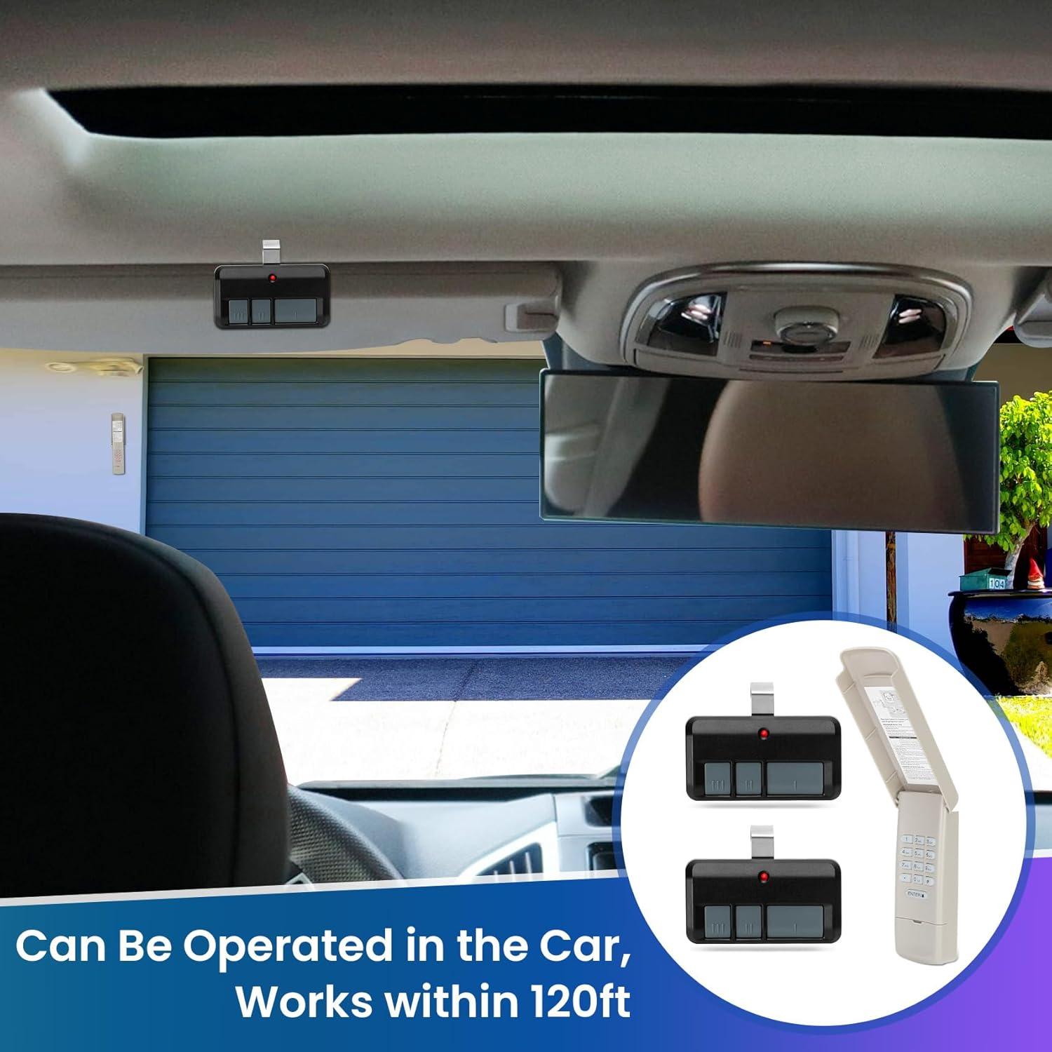 Control Remoto y Teclado Inalámbrico Pevxou para Puerta de Garaje