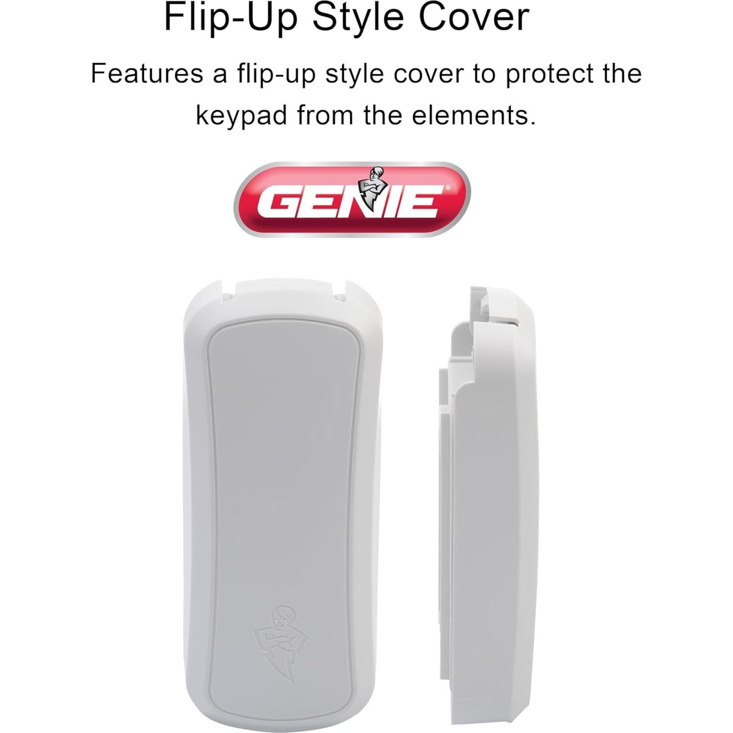 Teclado Inalámbrico Genie GK-R para Puertas de Garaje - Acceso Seguro