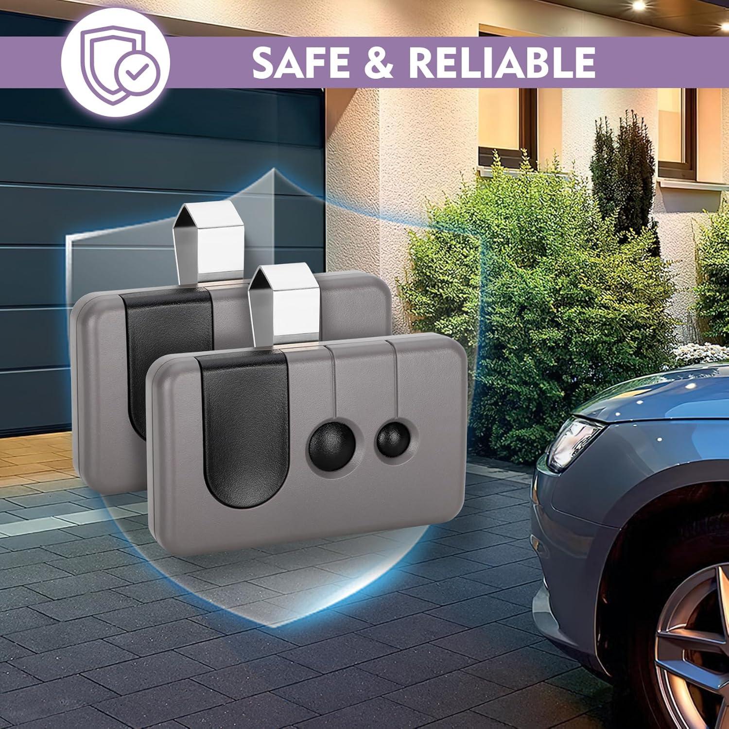 Control Remoto de Puerta de Garaje Cooouds 139.53753 x2