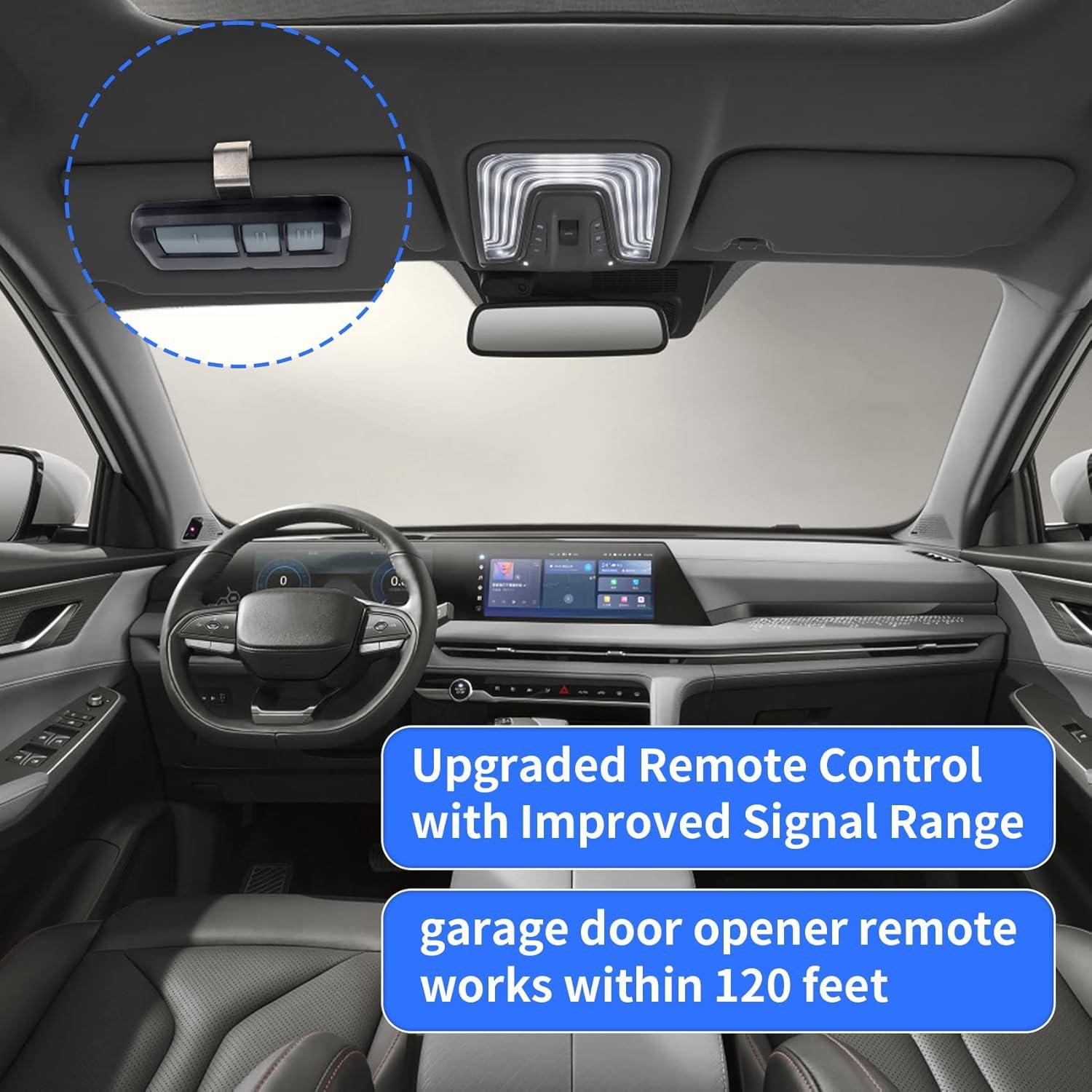 Control Remoto Universal Cooouds 893MAX para Garaje - 2 Piezas