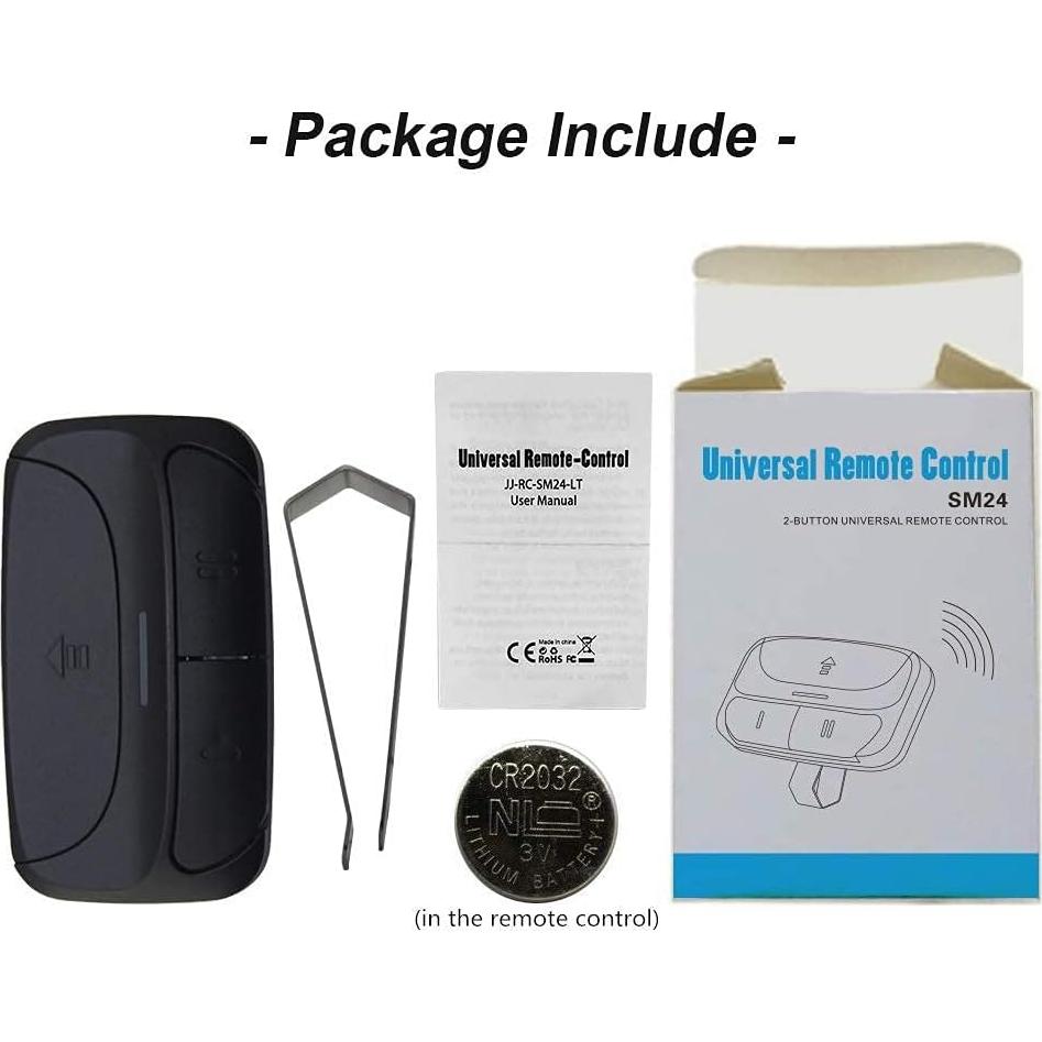 Control Remoto Universal GIANT para Puertas de Garaje 5 Botones