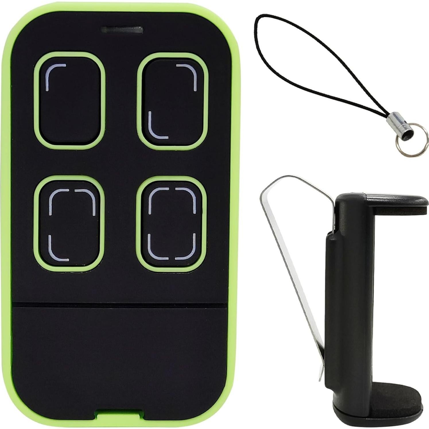 Control Remoto Universal Oraneyun para Garaje Verde 4 Botones