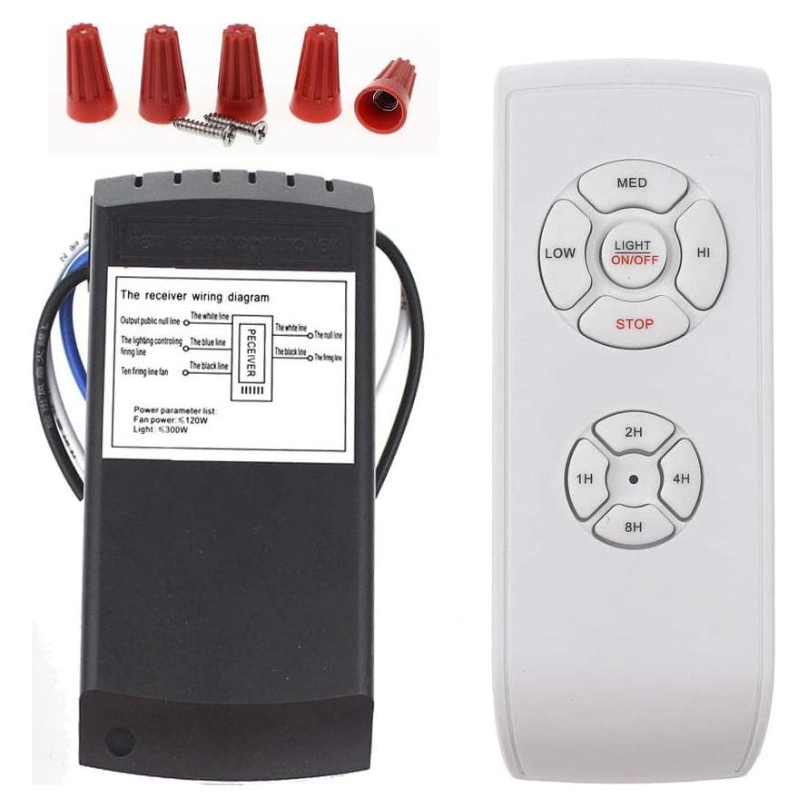 Control Remoto Universal para Ventilador de Techo LPHUMEX 3 en 1